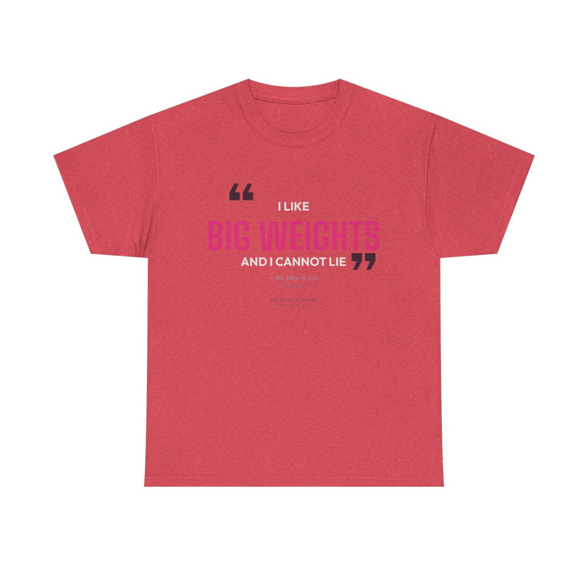 DoD Fitness - Big Weights Women's Tee