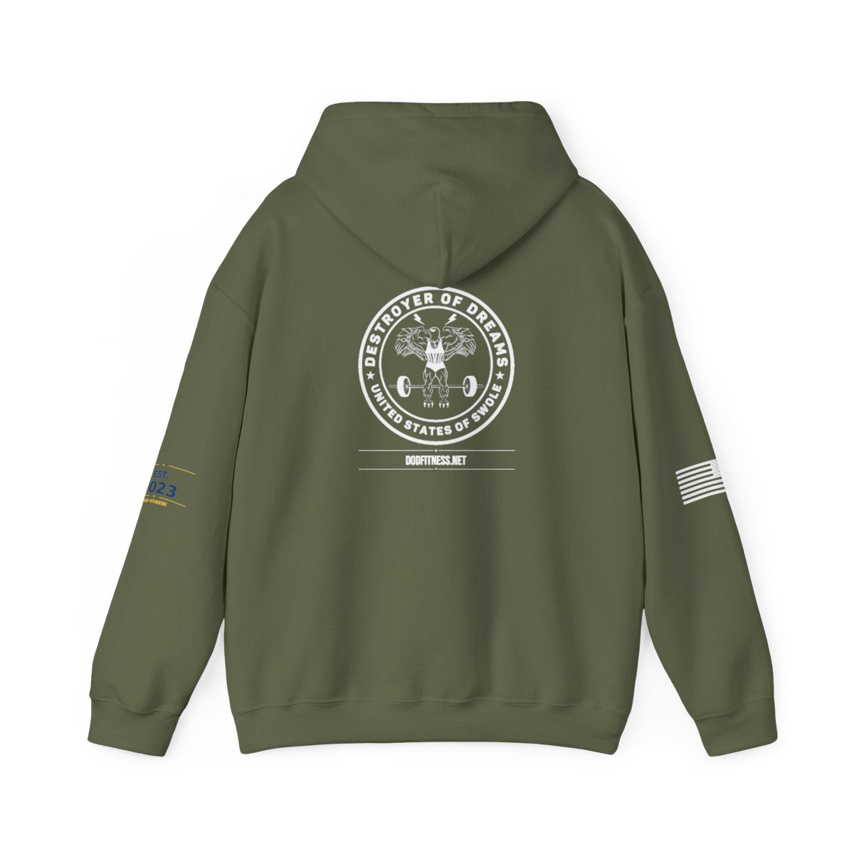 Cardio Hardio hoodie - funny gym shirt by DoD Fitness