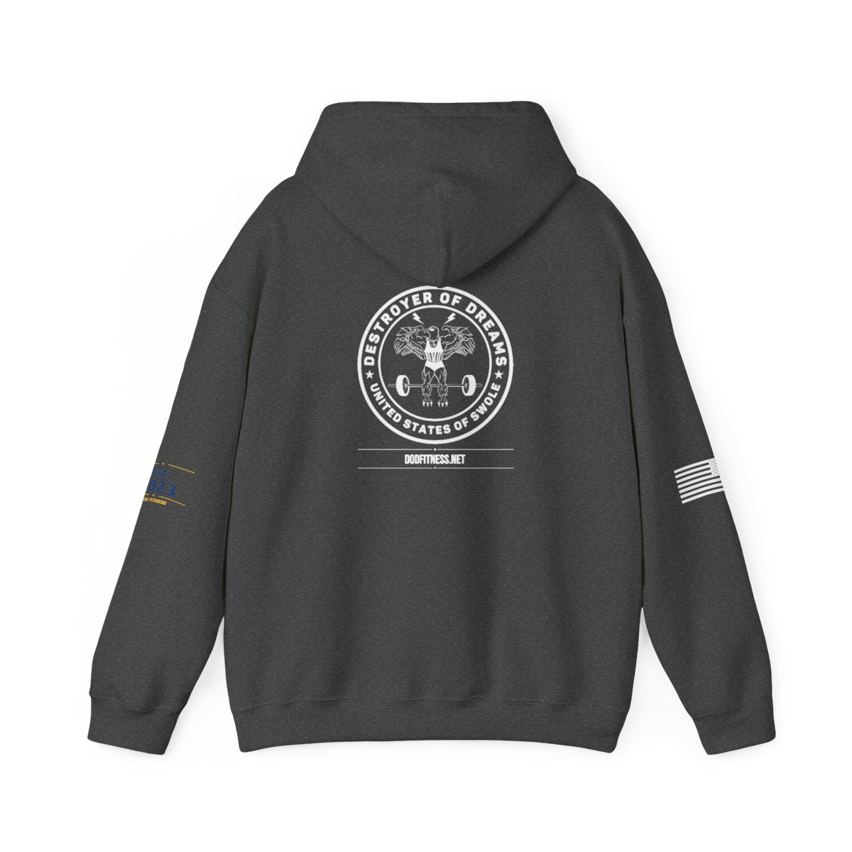Cardio Hardio hoodie - funny gym shirt by DoD Fitness
