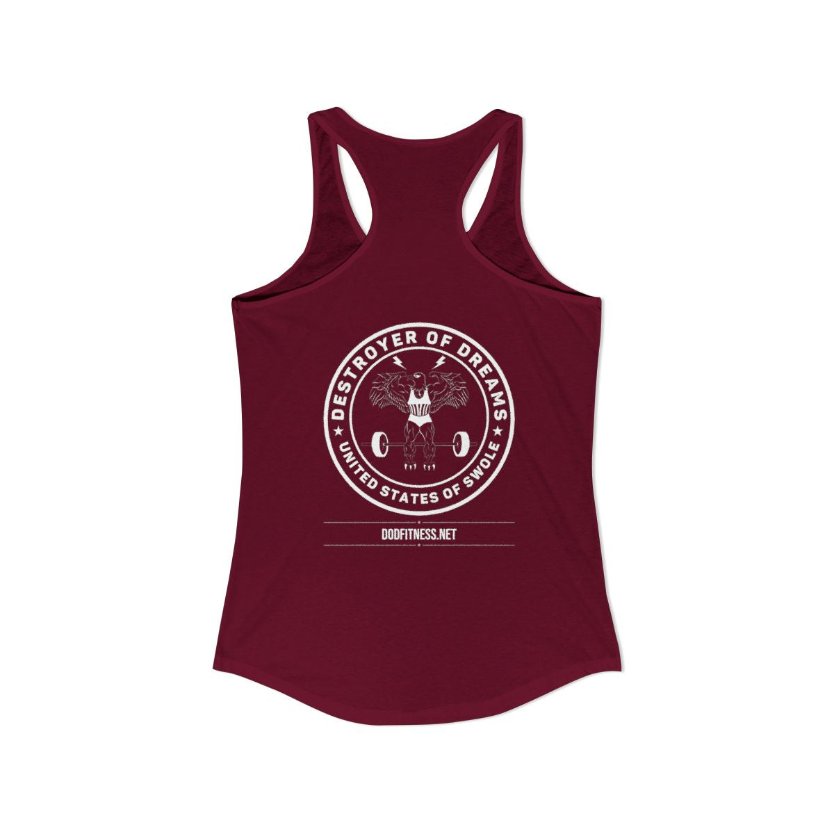 Cardio Hardio women's tank - funny gym shirt by DoD Fitness
