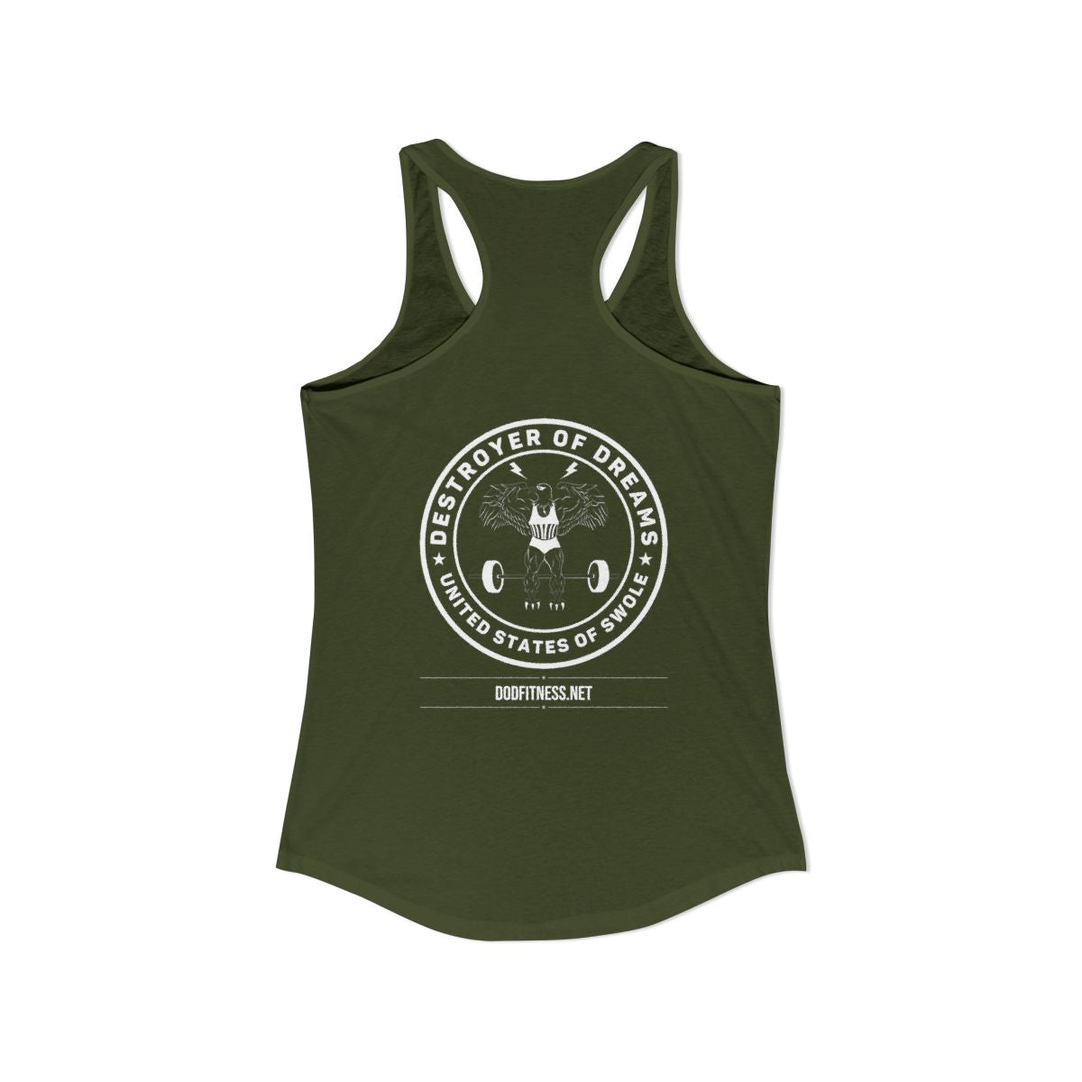 Cardio Hardio women's tank - funny gym shirt by DoD Fitness