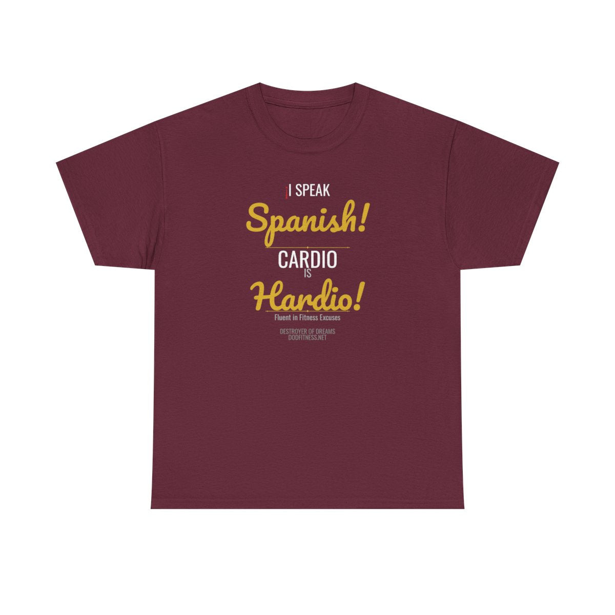 DoD Fitness - Cardio Hardio Women's Tee