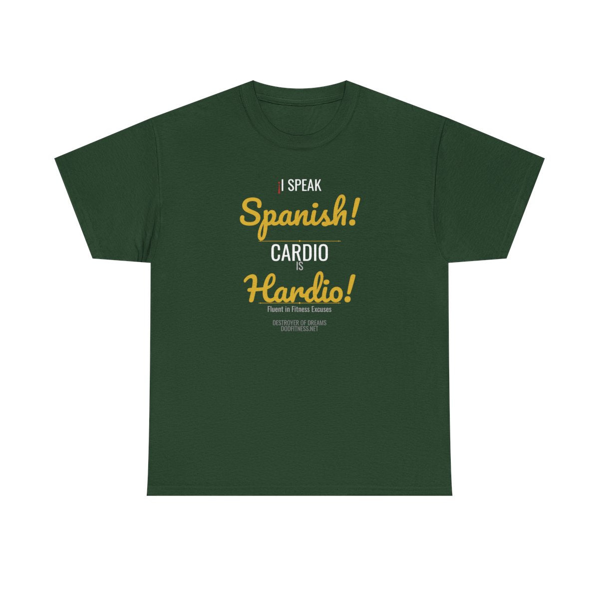 DoD Fitness - Cardio Hardio Women's Tee