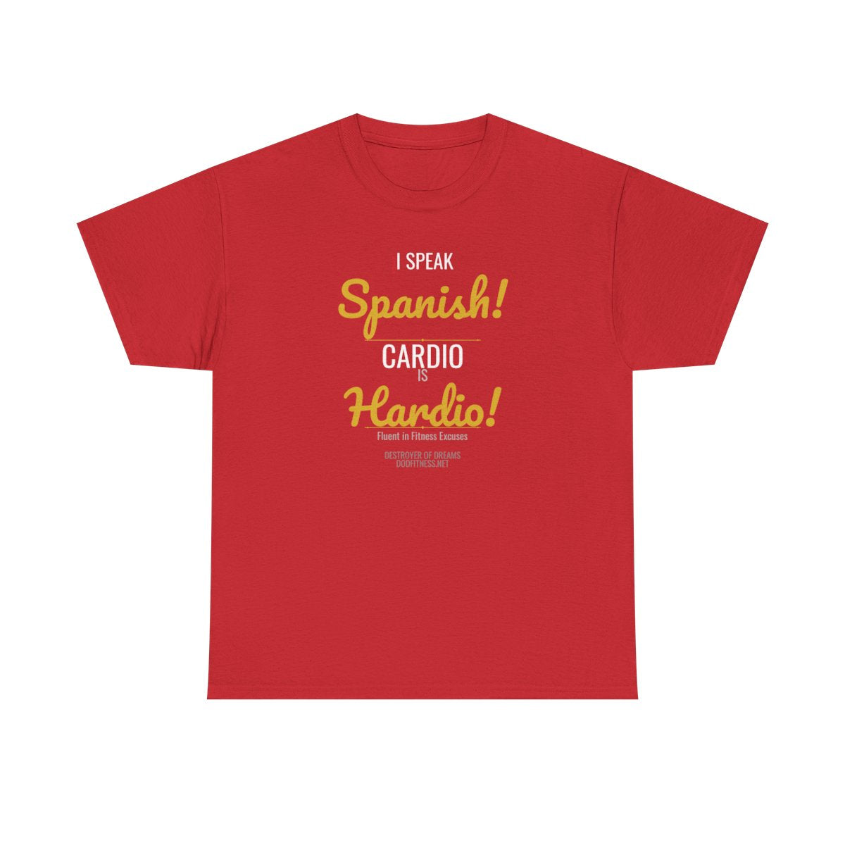 DoD Fitness - Cardio Hardio Women's Tee