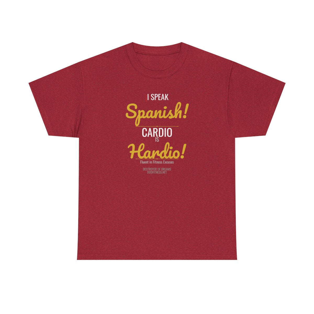 DoD Fitness - Cardio Hardio Women's Tee