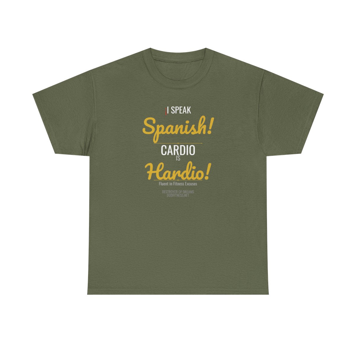 DoD Fitness - Cardio Hardio Women's Tee