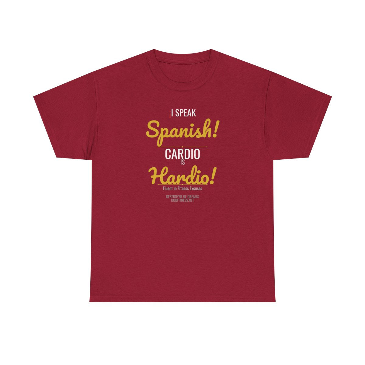 DoD Fitness - Cardio Hardio Women's Tee