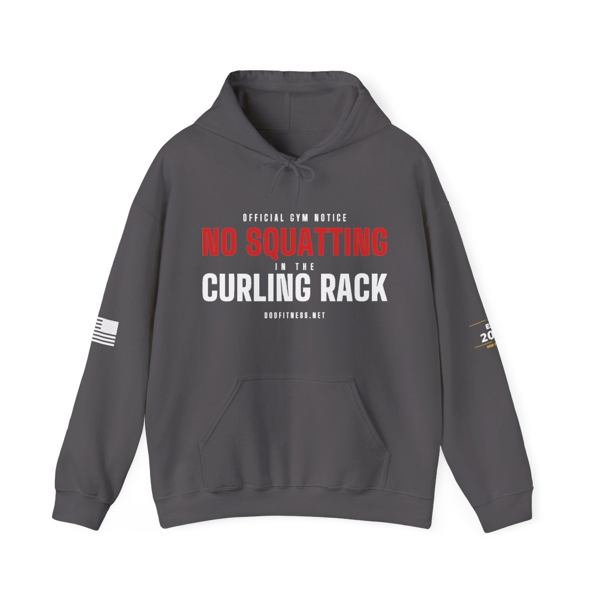 DoD Fitness - Curling Rack Hoodie