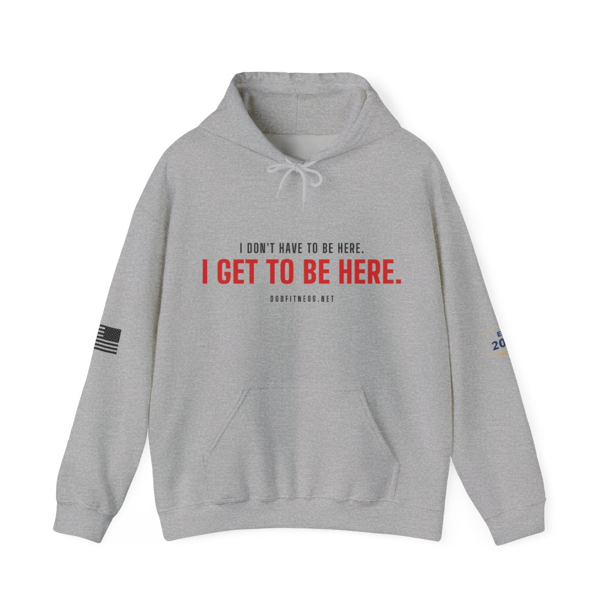 Have Get hoodie in Sport Grey - funny gym hoodie by DoD Fitness