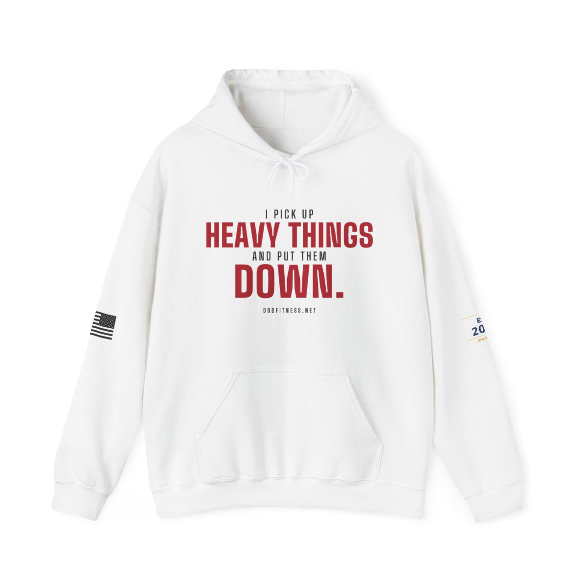 DoD Fitness - Heavy Things Hoodie