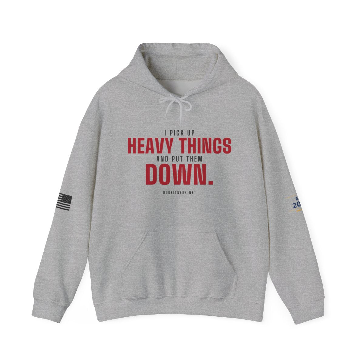 DoD Fitness - Heavy Things Hoodie