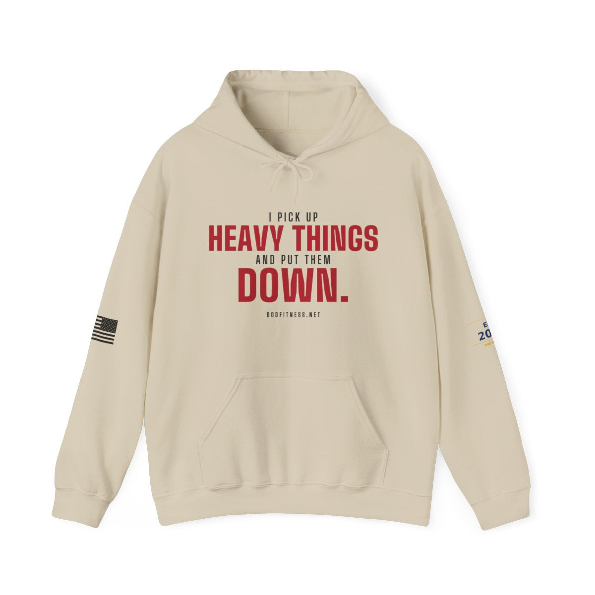 DoD Fitness - Heavy Things Hoodie