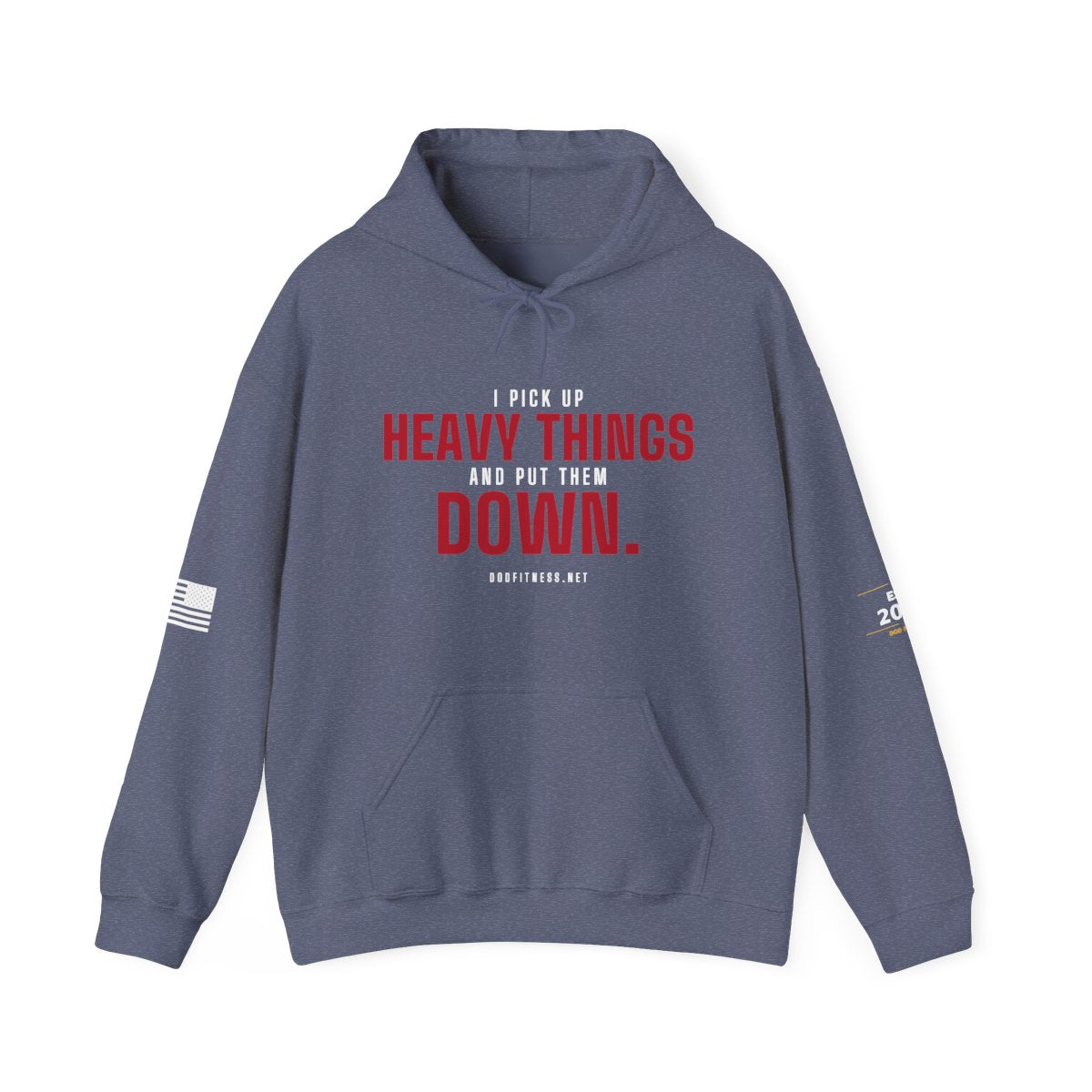 DoD Fitness - Heavy Things Hoodie