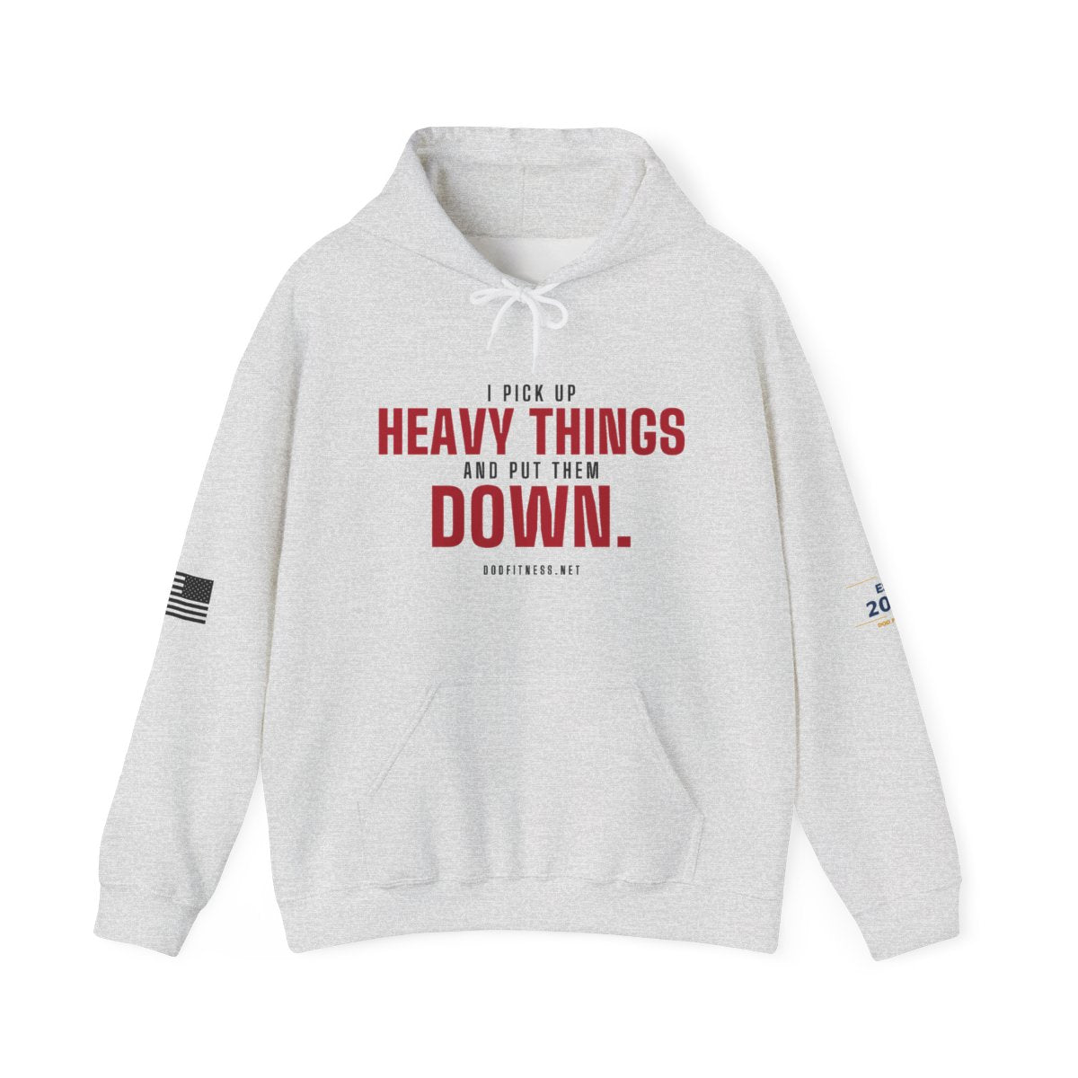 DoD Fitness - Heavy Things Hoodie