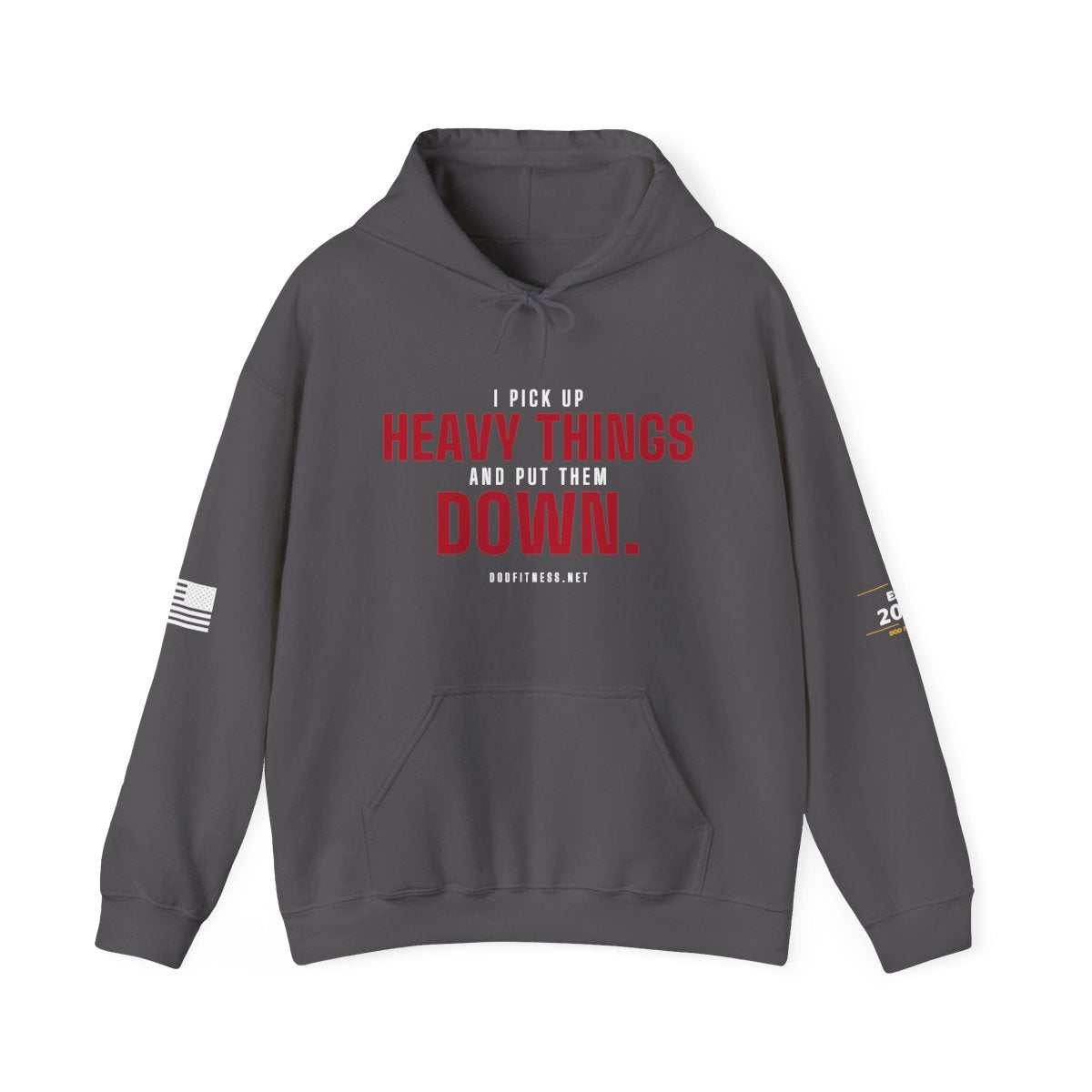 DoD Fitness - Heavy Things Hoodie