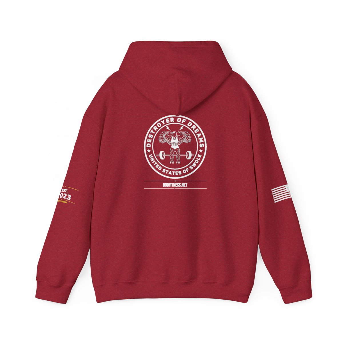 Knees Weak hoodie - funny gym shirt by DoD Fitness