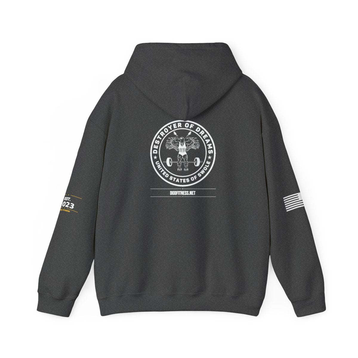 Knees Weak hoodie - funny gym shirt by DoD Fitness