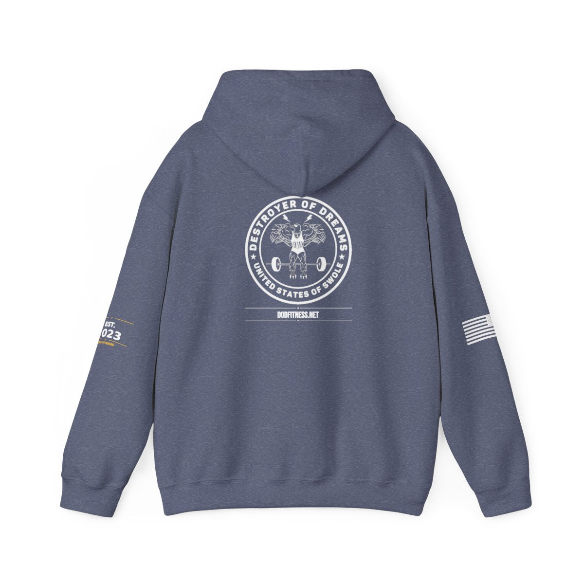 Knees Weak hoodie - funny gym shirt by DoD Fitness