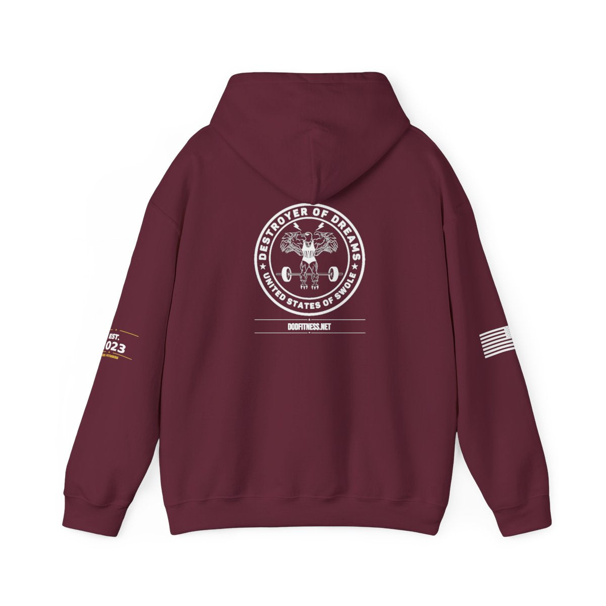 Knees Weak hoodie - funny gym shirt by DoD Fitness