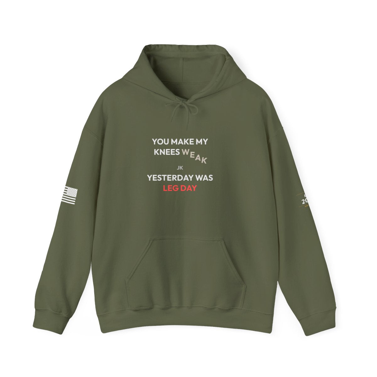 DoD Fitness - Knees Weak Hoodie