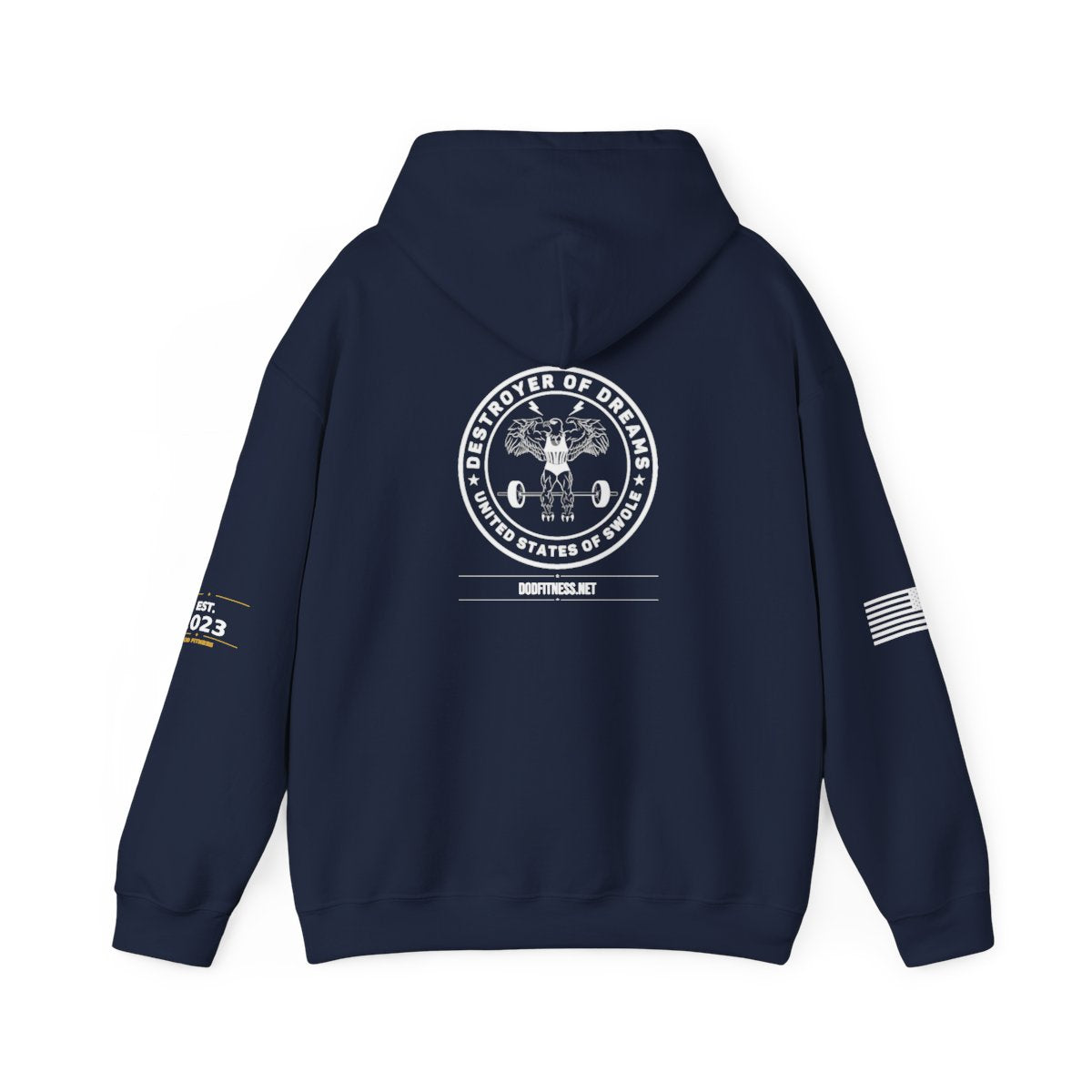 Knees Weak hoodie - funny gym shirt by DoD Fitness