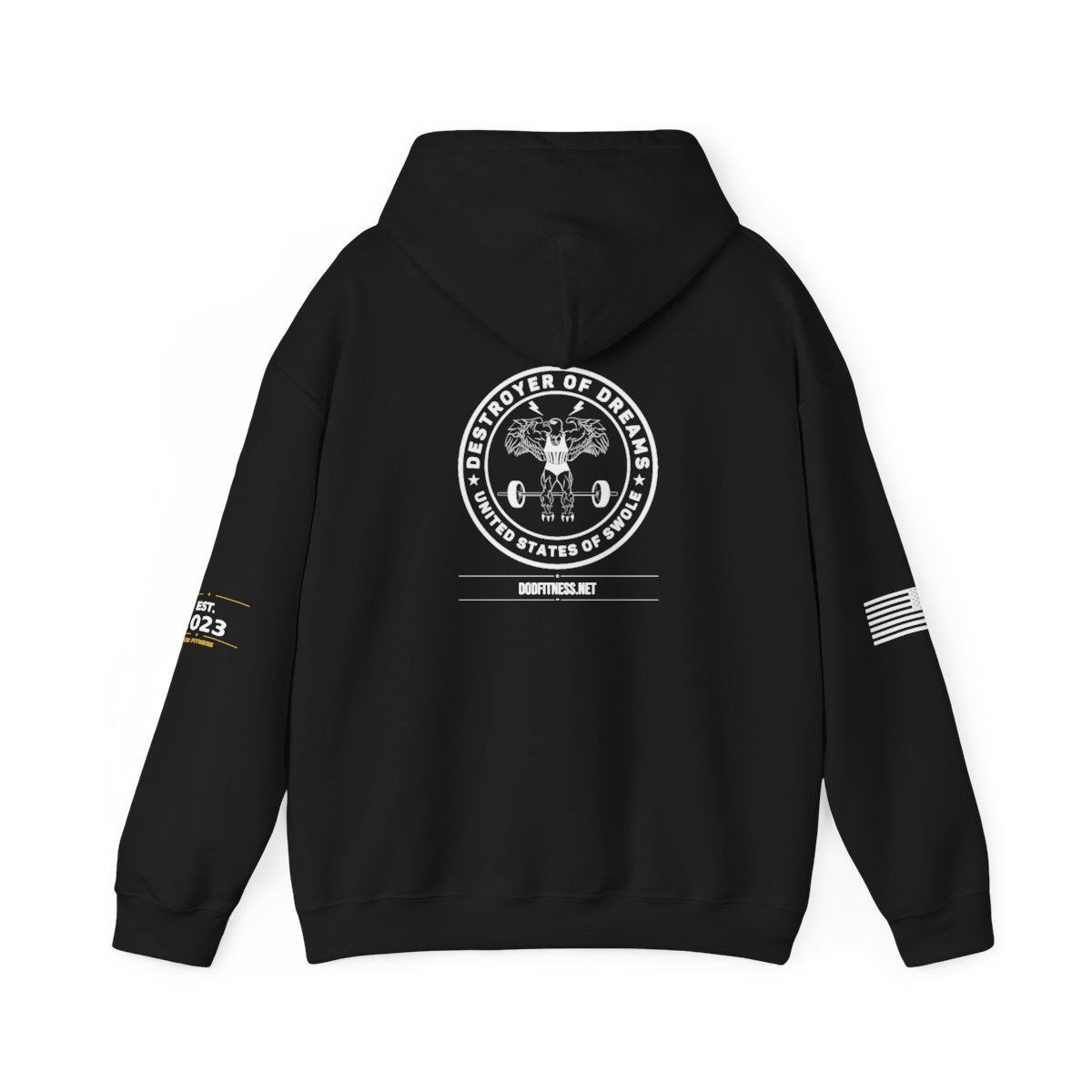 Knees Weak hoodie - funny gym shirt by DoD Fitness
