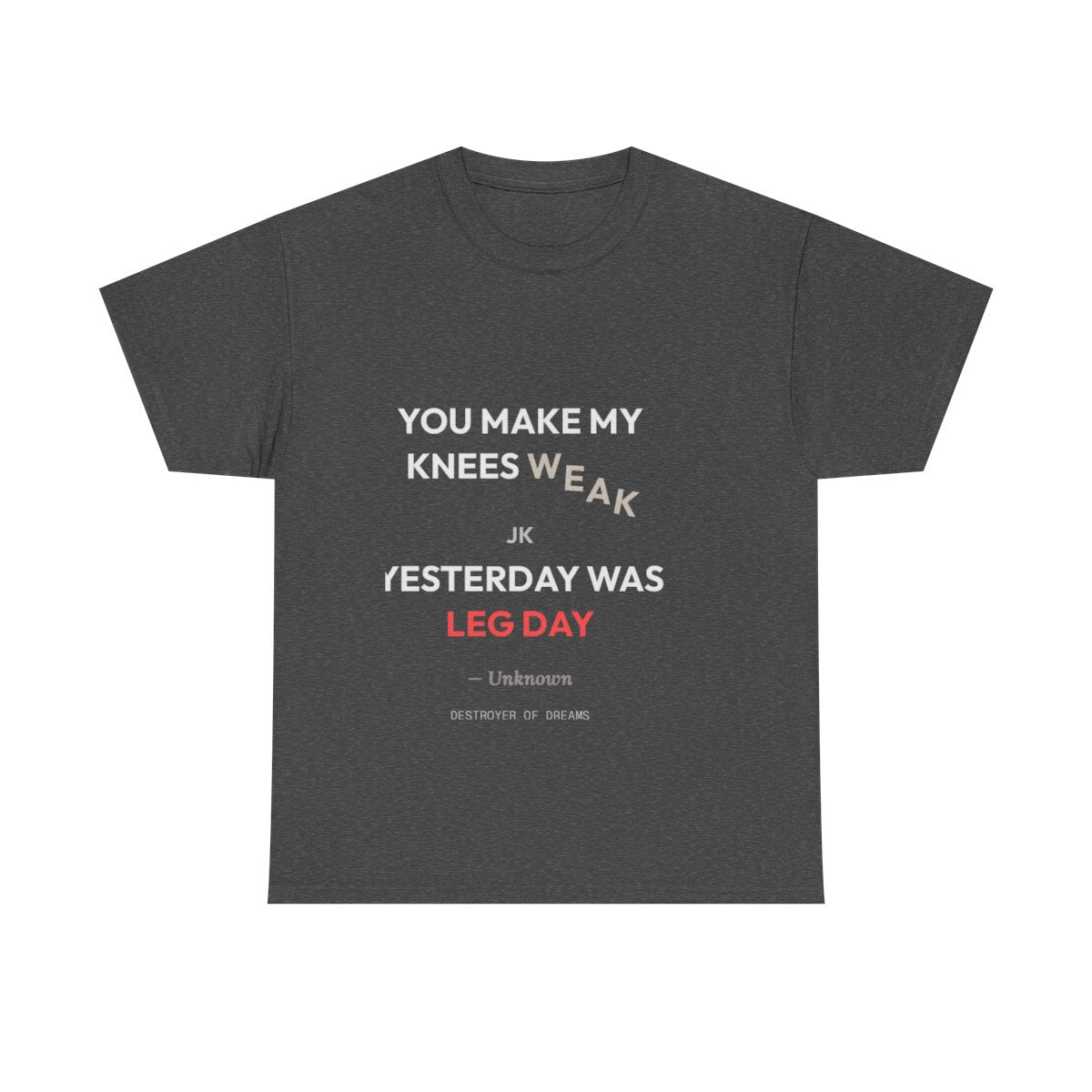 DoD Fitness - Knees Weak Women's Tee