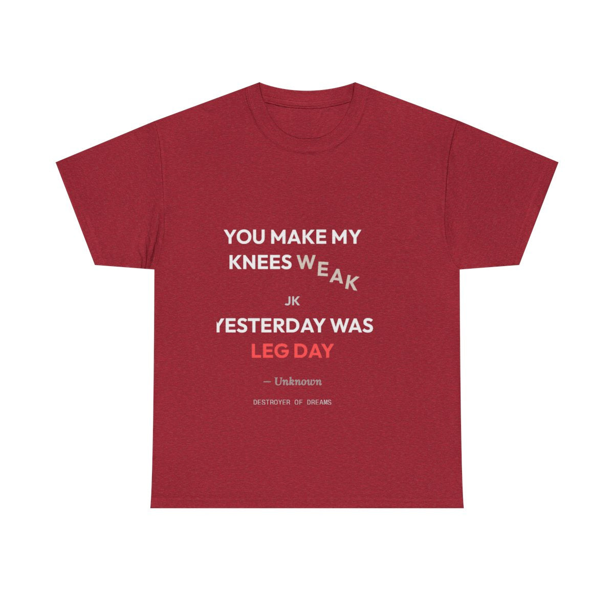 DoD Fitness - Knees Weak Women's Tee