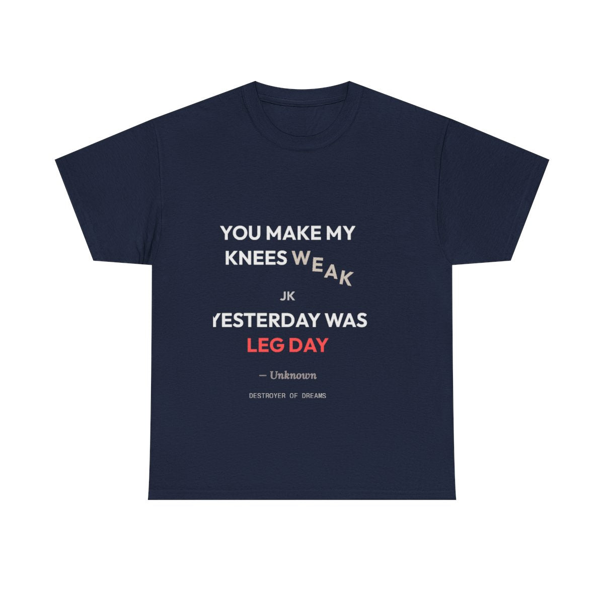 DoD Fitness - Knees Weak Women's Tee