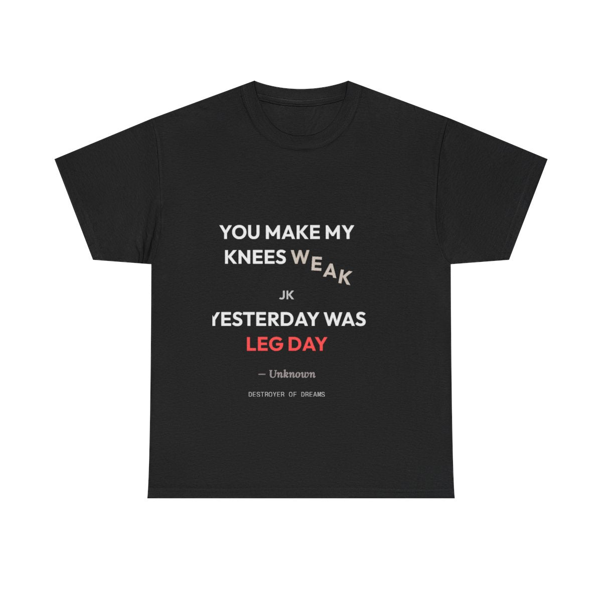 DoD Fitness - Knees Weak Women's Tee