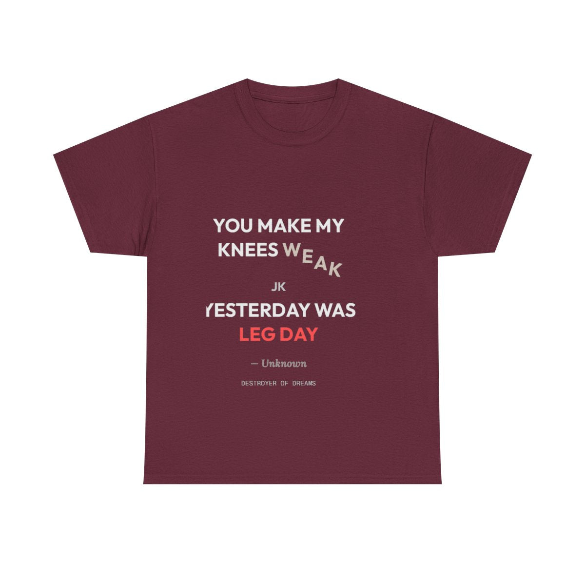 DoD Fitness - Knees Weak Women's Tee