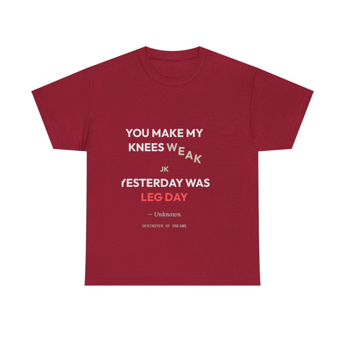 DoD Fitness - Knees Weak Women's Tee