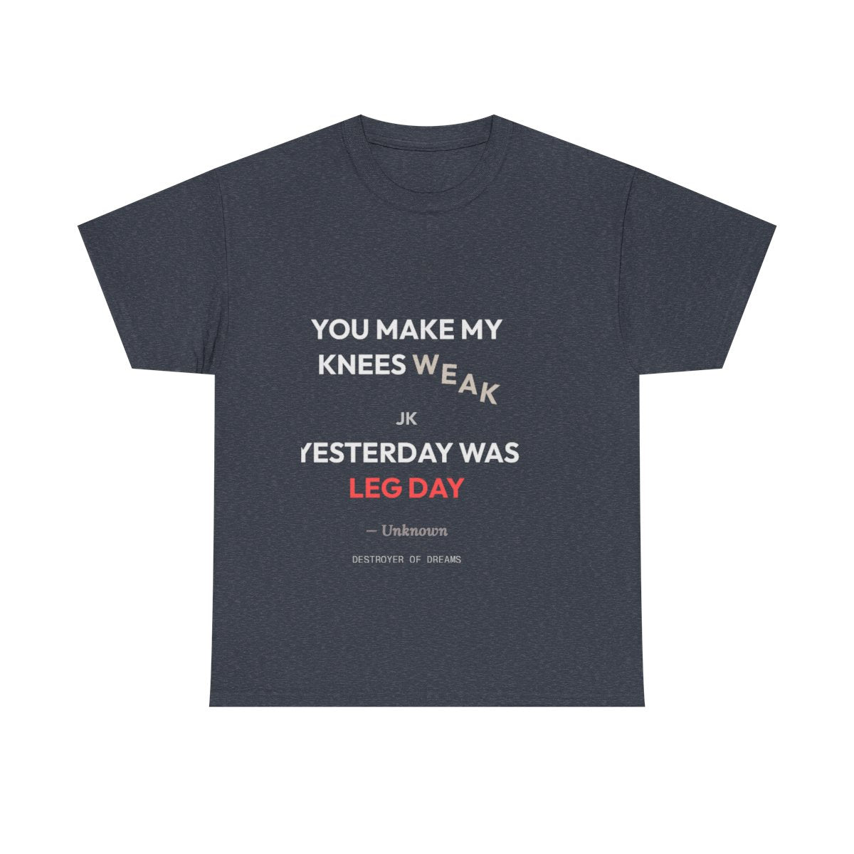 DoD Fitness - Knees Weak Women's Tee