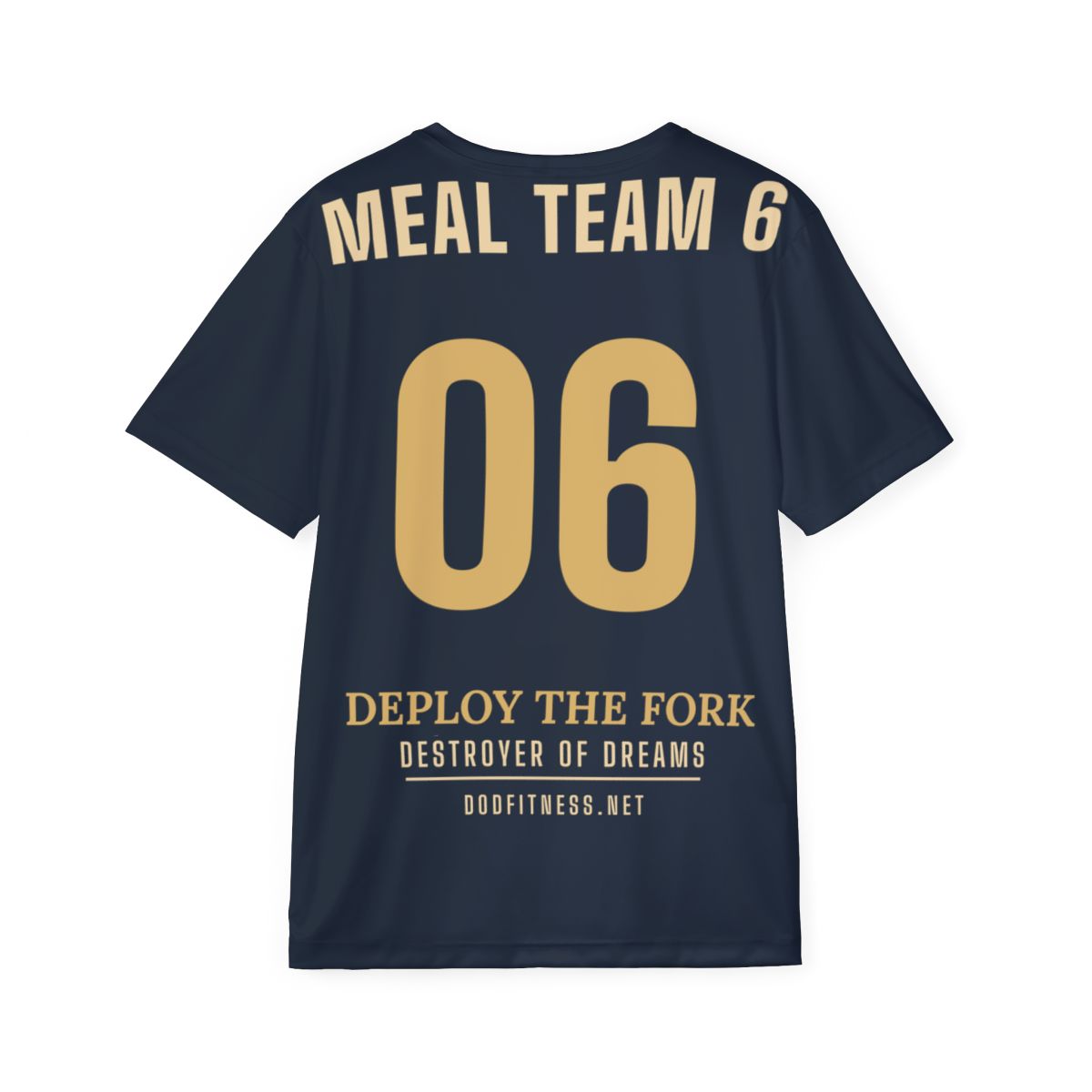 DoD Fitness - MEAL Team 6 - Deploy the Fork Sports Jersey