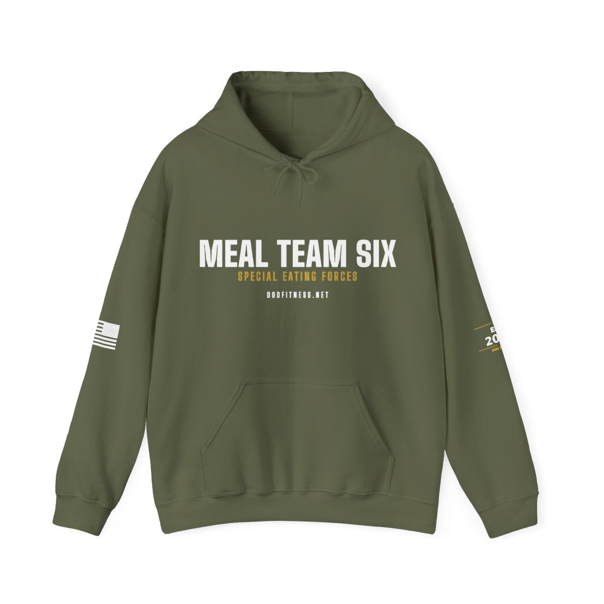DoD Fitness - MEAL Team 6 - Special Eating Forces Hoodie