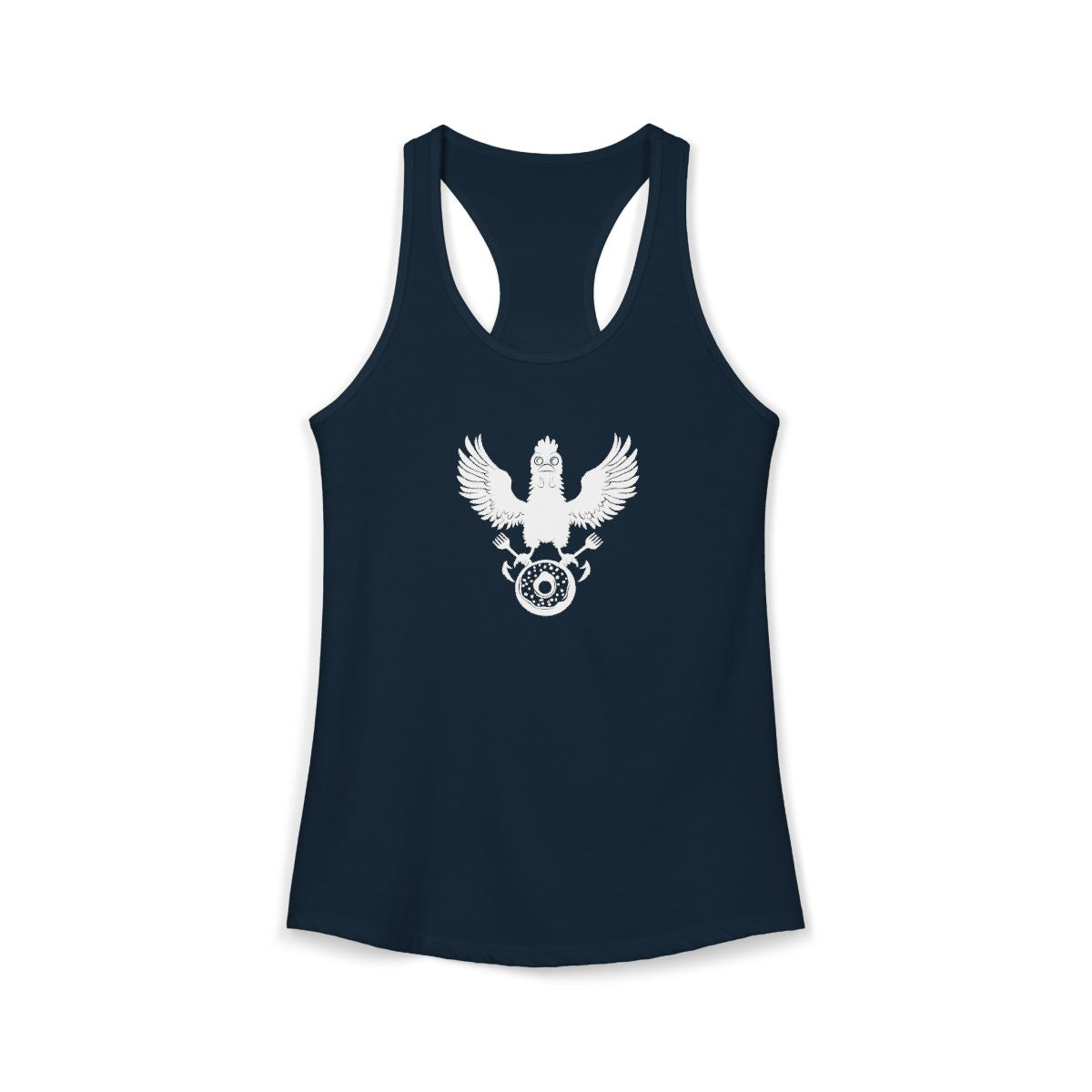 Meal Team Six women's racerback tank - funny gym tank by DoD Fitness