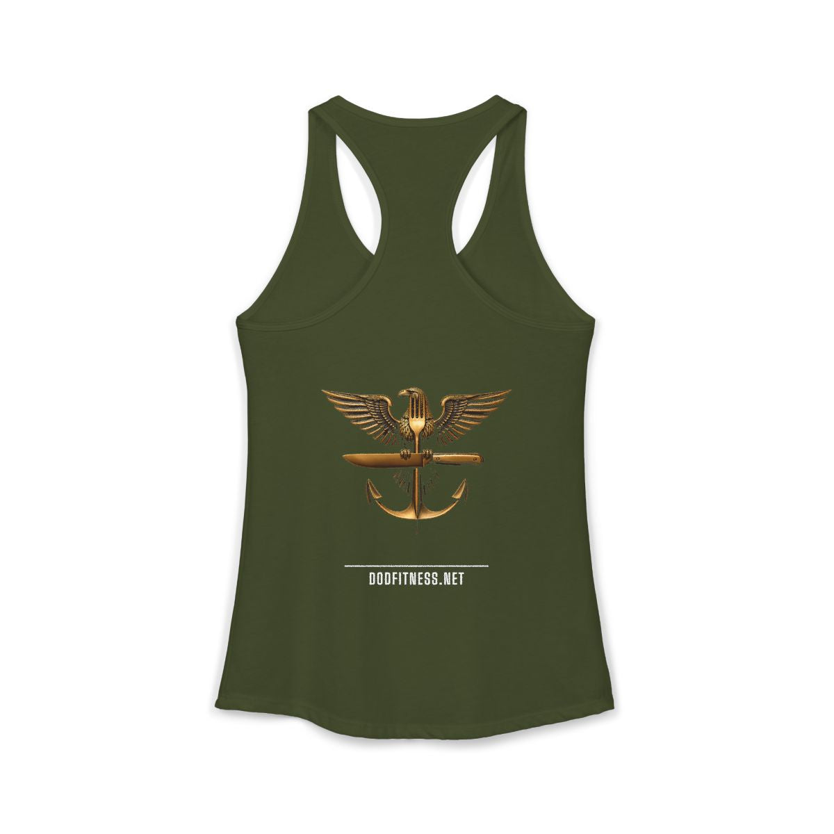 Meal Team Six women's racerback tank - funny gym tank by DoD Fitness