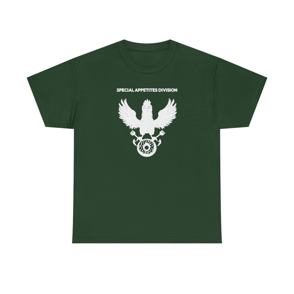 Meal Team Six women's tee in Forest Green - funny gym shirt by DoD Fitness