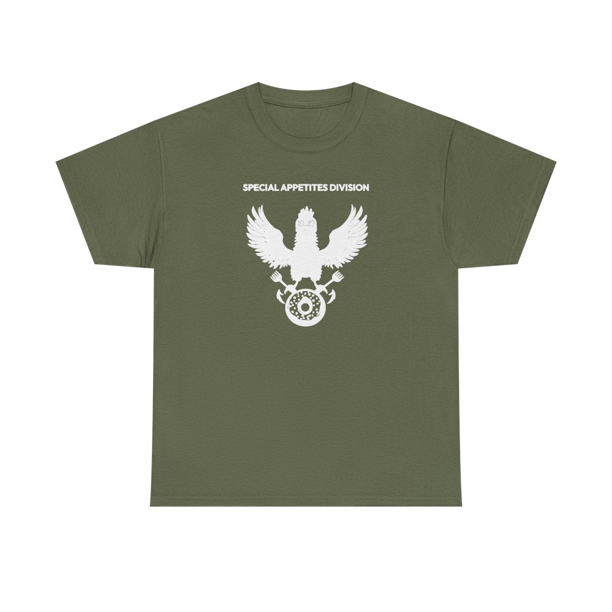 Meal Team Six women's tee in Military Green - funny gym shirt by DoD Fitness