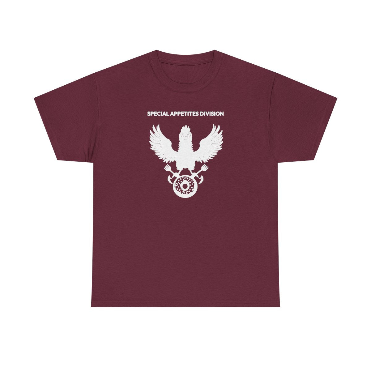 Meal Team Six women's tee in Maroon - funny gym shirt by DoD Fitness