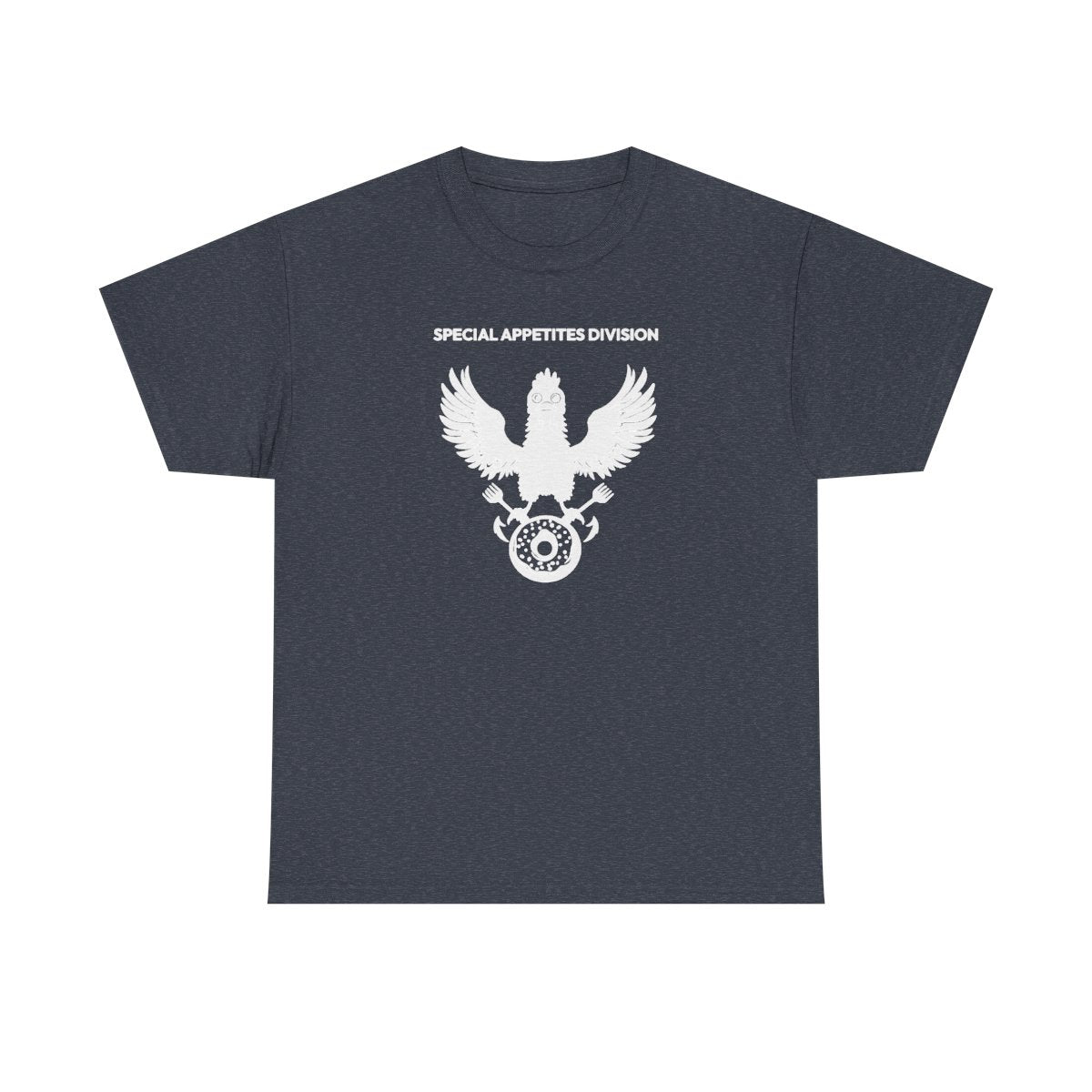 Meal Team Six women's tee in Heather Navy - funny gym shirt by DoD Fitness