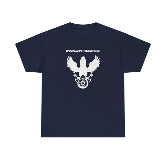 Meal Team Six women's tee in Navy - funny gym shirt by DoD Fitness