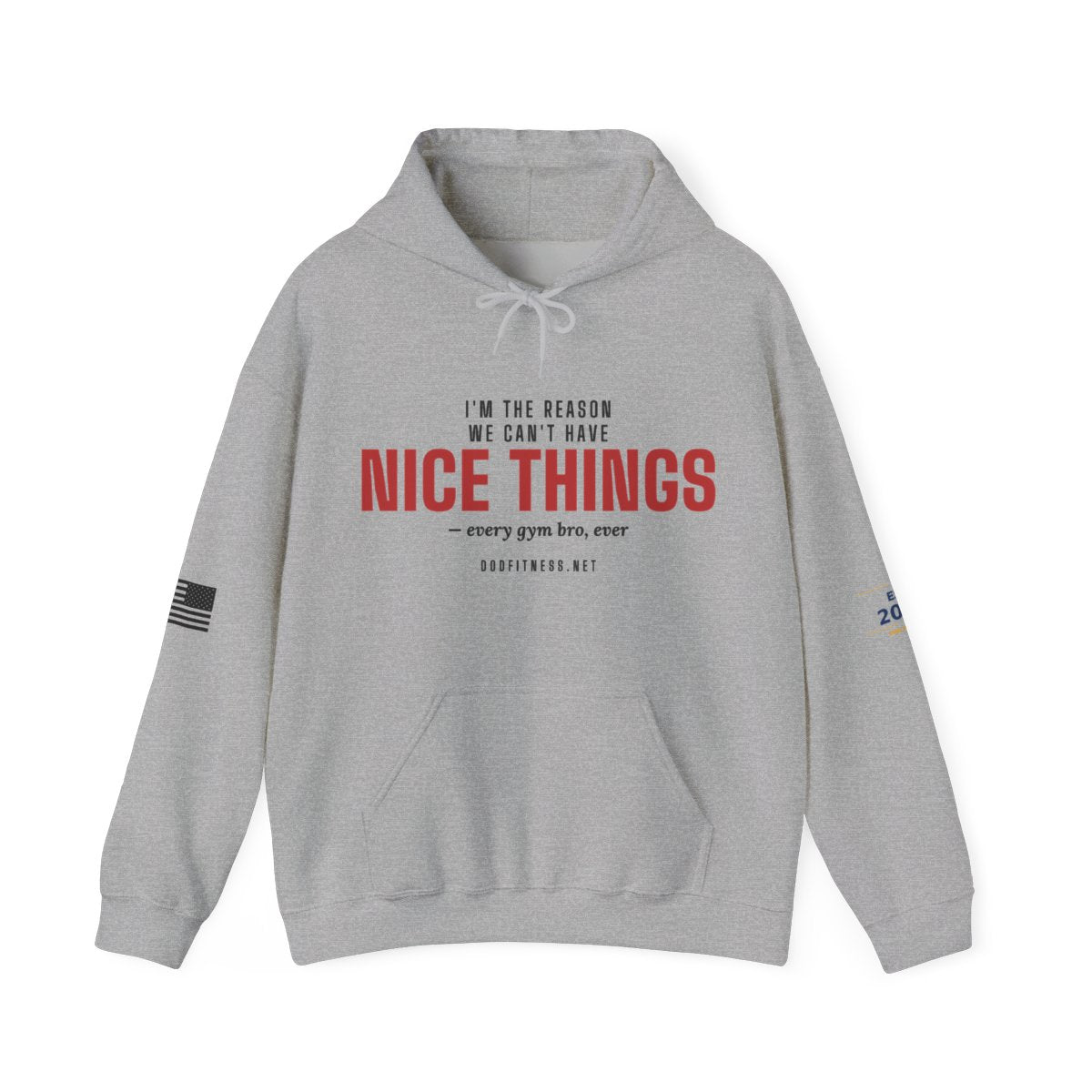 DoD Fitness - Nice Things Hoodie