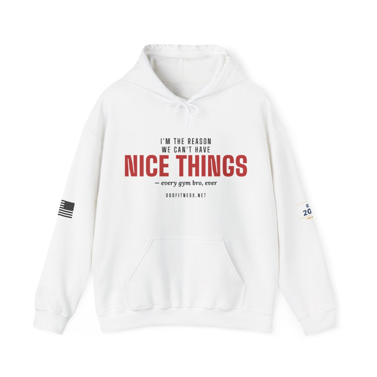 DoD Fitness - Nice Things Hoodie