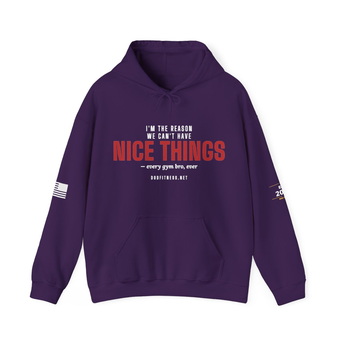 DoD Fitness - Nice Things Hoodie