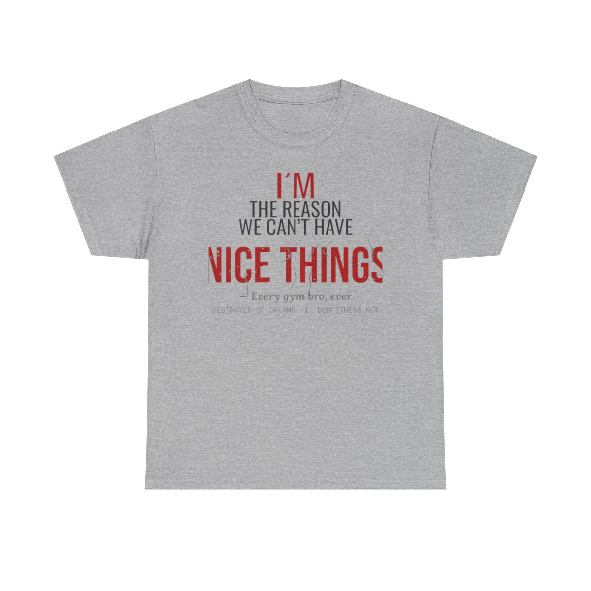 DoD Fitness - Nice Things Women's Tee