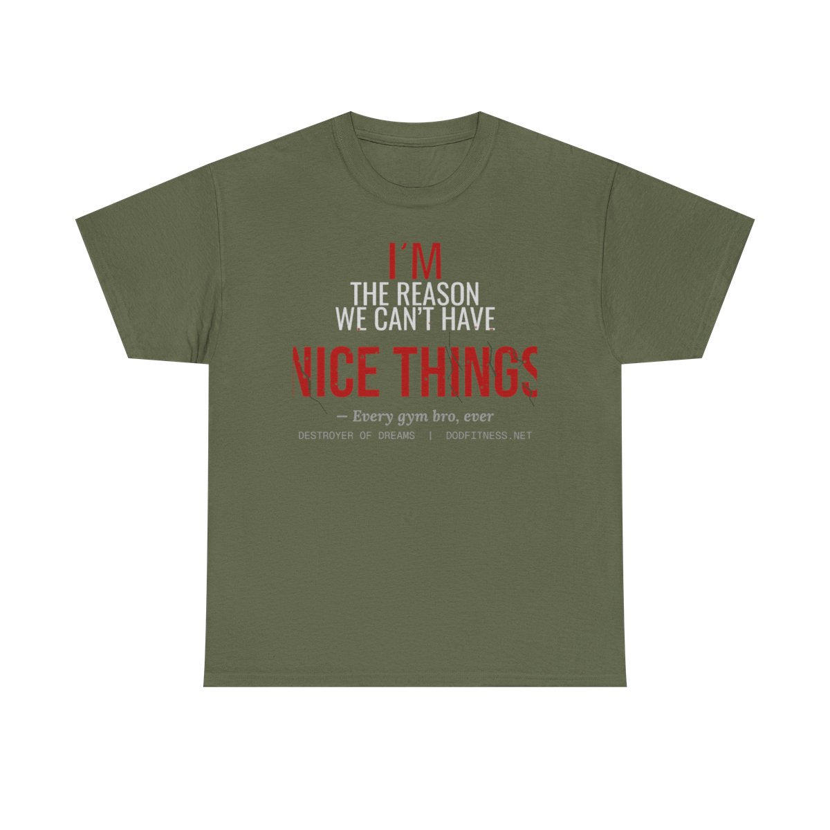 DoD Fitness - Nice Things Women's Tee