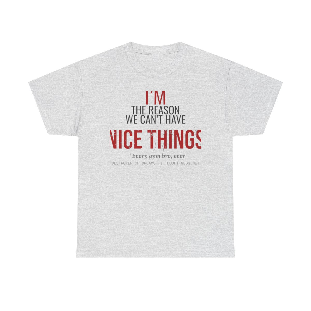 DoD Fitness - Nice Things Women's Tee