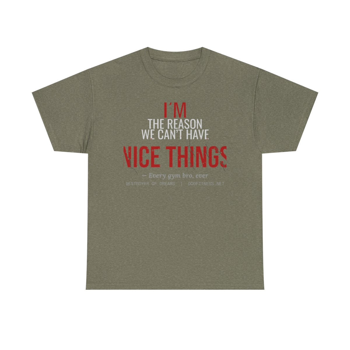 DoD Fitness - Nice Things Women's Tee