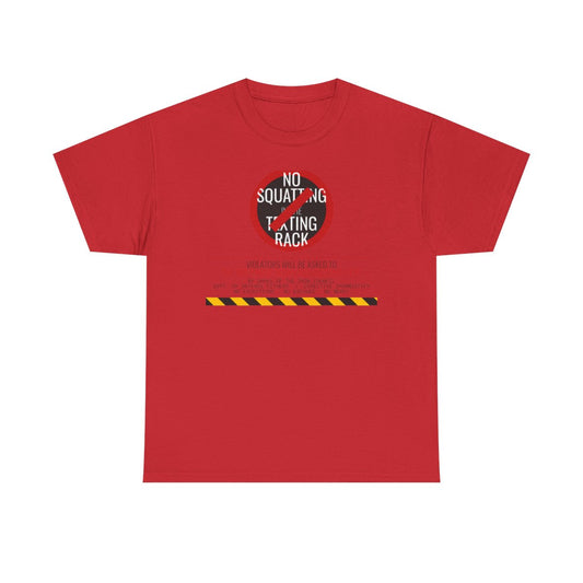 DoD Fitness - No Squatting Texting Rack Women's Tee